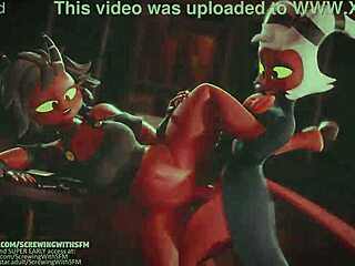 yo, check this moxxie-millie helluva boss foxmaid clip for 150 followers hmv!