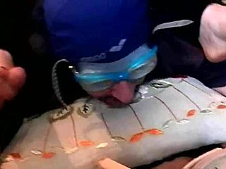 Roberta teases with intense foot odor in fetish play