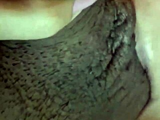 cumming on her pierced nipples face close up