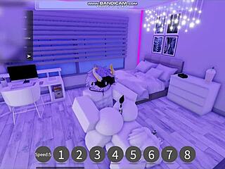 This Time She Begged Me to Fill Her Up with Cream in Roblox Game. What a Wild Virtual Ride!