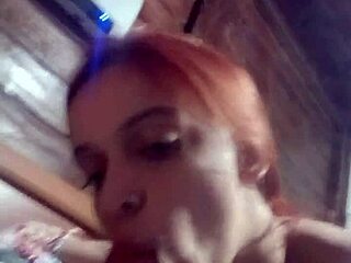 Gently Sucking on the Dick with Care, Feeling Every Inch in My Mouth as It Throbs and Pulses