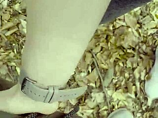 Petite Student Begs For Monster Cock In Tight Pussy Outdoors