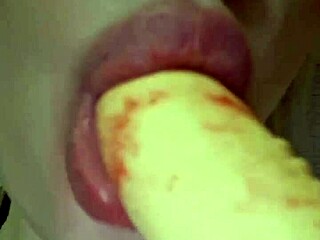 pretty girl in lingerie plays with toys