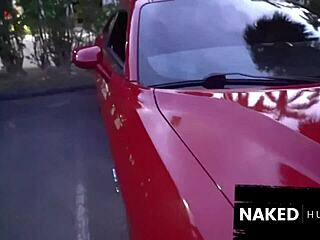 PARKING LOT PIMPIN Latina Whore FUCKED Hard