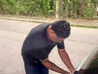 wife cheats on husband with hung guy on street, shocking betrayal?