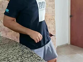 my stepbrother caught me masturbating on video call and helps finish