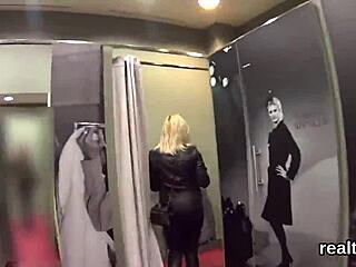 Striking Czech teen seduced in mall. Gets pounded hard in POV action.