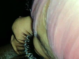 she loves sucking this black sloppy cock