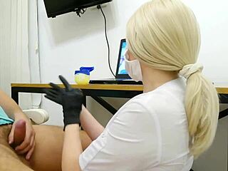 Nurse Fingers Patient's Prostate For Money