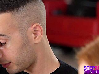 Shameless stepsis Lya Cutie can't stop masturbating anywhere