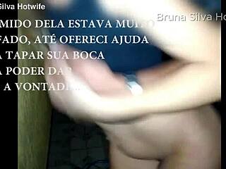 Bruna Silva hotwife after the party