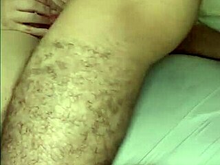 in the bathroom, a curvy woman with natural tits