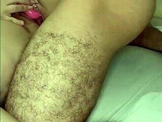 in the bathroom, a curvy woman with natural tits