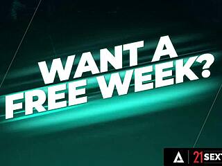 21 Sextury - Stunning Babe Sasha Rose Handles Huge Dick In Tight Ass