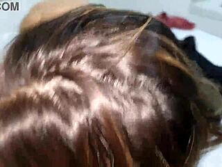 Blonde Milf Sucks Cock With Deep Throat Licking