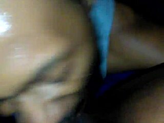 I’m putting serious work on this wet ebony pussy with my tongue.