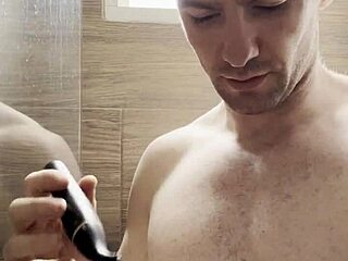 i trim my sweaty hairy armpits, chest, and arms after the gym for a photoshoot next week behind the scenes