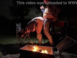 i shared my pussy at the public campsite, hoping to get caught