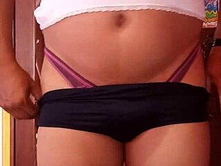 Hey, what do you think of my wife's sexy panties?