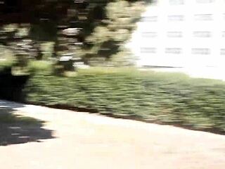 Horny exhibitionist caught stroking shaved pussy in Balboa Park. San Diego outdoor thrill exposed.