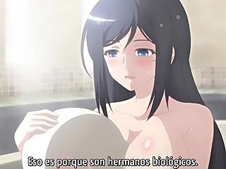 Asian Hentai Girl Performs Oral on Ass in Episode 4