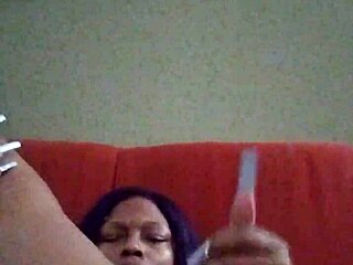 i'm making myself creamy with my hairy ebony body