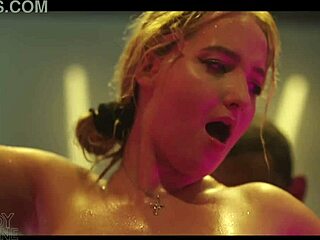 OWNER'S WIFE FUCKS BLACK MONSTER COCK in shower!