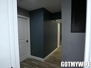 Husband watches Laura's naughty revenge unfold