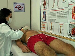 Nurse MOANS while BANGING patient's MONSTER COCK