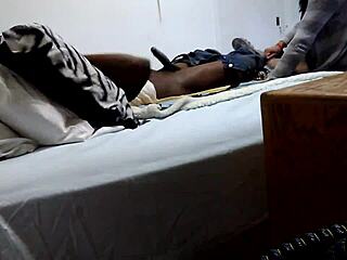 Latina girl Vanessa fucks with a black guy with a big cock