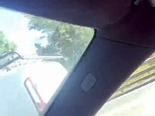 I flashed at the truck driver from my window