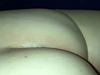 I give my naked wife an intimate massage