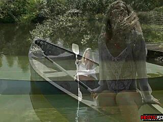 The Cute Girlfriend in LINGERIE Charms Her Man