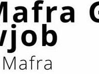 Stefania Mafra gets facial after blowjob backstage