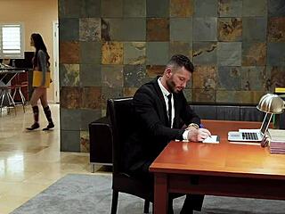 asian stepdaughter punished by daddys dick and belt in garage humiliation