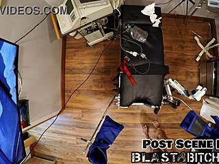 Stefania Mafra gets facial after blowjob backstage