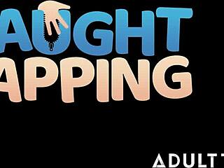 me masturbating on all fours until i cum with small tits - part 1