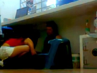 Boss's son fucks me at work.