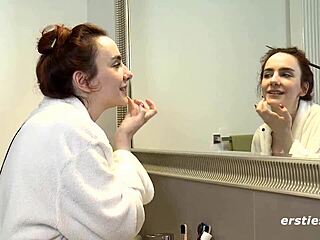 Claudia Takes You Under The Shower For Wet Solo Play