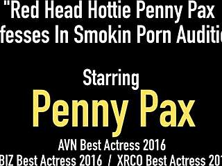 Redhead Penny Pax Spills All in Hot Audition