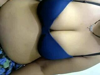 Hey, Telugu Aunty Priya, showing off those big boobs today?