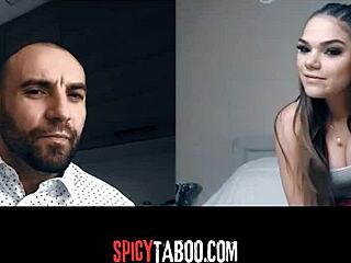 Horny Stepdaughter's Naughty Video Call With Stepdad Ignites Forbidden Desires