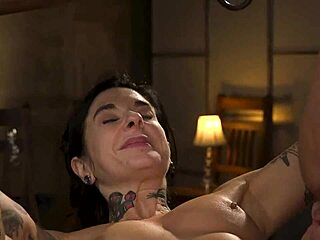 Tattooed slave takes big cock in ass!