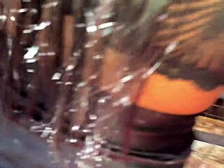 White Girl Sucking Massive Black Cock in Car Blowjob