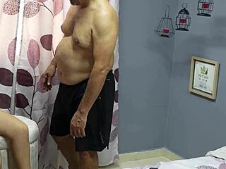 stepdaughter's luscious pussy drives me wild watching workout