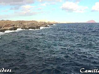 i feel so horny fingering my wet pussy outdoors