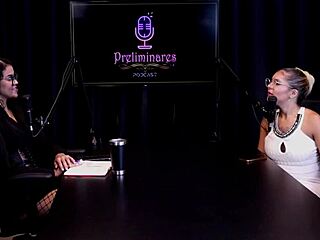 Barbara Sol In See-Through Red Outfit