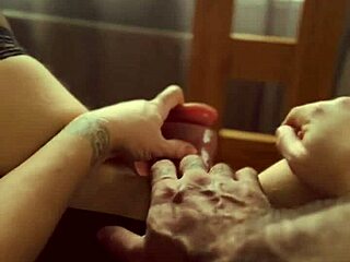 Exhibitionist feels aroused flashing wet pussy through window, dirty talking while using toys and dildo