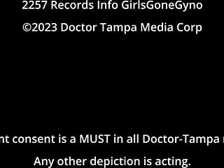 i spread my shaved pussy for solana's first gyno exam backstage.