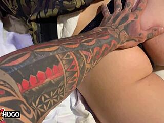 Little girl, you lose virginity in motel with tattooed delivery boy